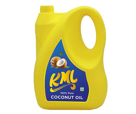 Kml Coconut Oil 5l Can Pack Of 1 Grocery And Gourmet Foods