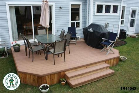 How to build a simple diy deck on budget. deck without railing | this simple deck plan is great for the do it yourself deck builder it ...