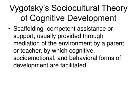 Ppt Sociocultural Theory By Lev Vygotsky Powerpoint Presentation Id Images