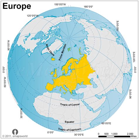 Europe On Globe Europe Maps Maps Of Europe Maps Of Europe