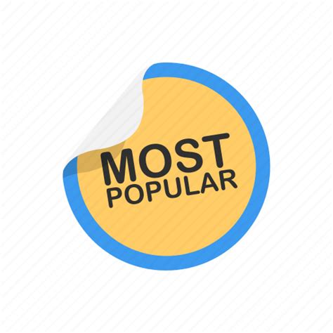 Badge Best Seller Most Popular Tag Icon