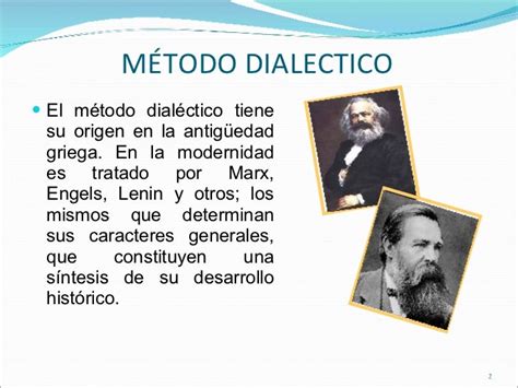 Método Dialectico 1