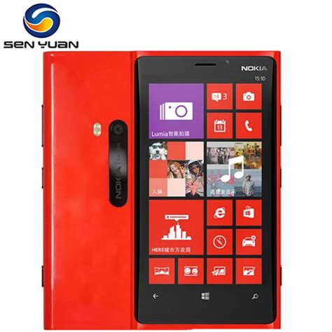 Original Nokia Lumia 920 Gps Wifi 3gand4g 32gb Rom 1gb Ram 8mp Camera