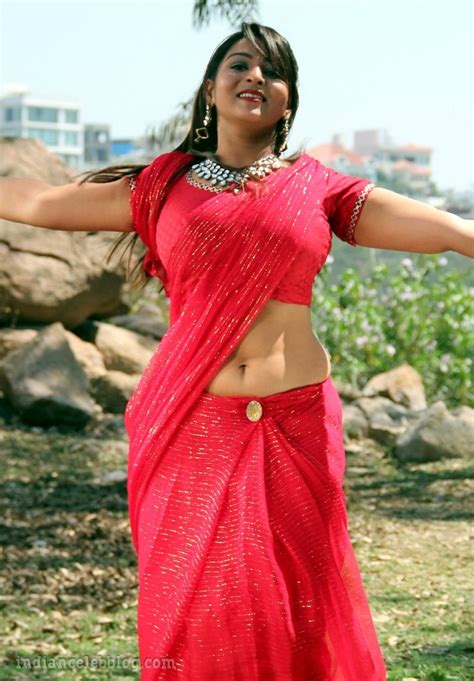 Divya Prabha Telugu Bsns1 20 Hot Saree Navel Stills