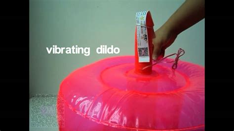 Inflatable Sex Chair With Vibrating Dildo Youtube