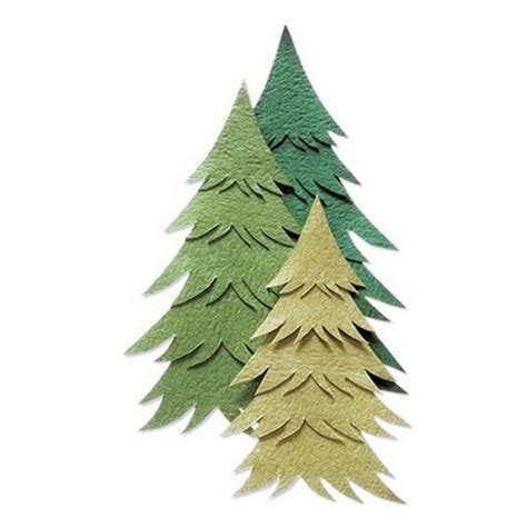 Jolees By You Pine Tree Green Paper Crafts Embellishments Pine Tree