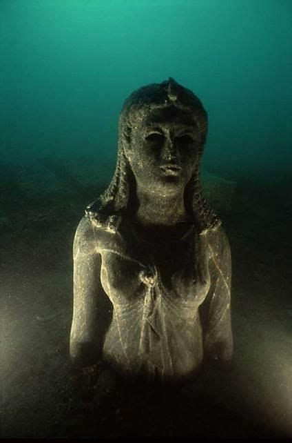 Statue From Heracleion Heracleion Also Known As Thonis Was An Ancient Egyptian City Near