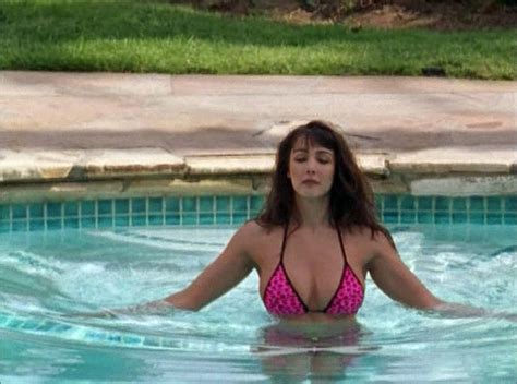 Nancy O Brien Bikini Pool Scene Web Of Seduction 1999 Video
