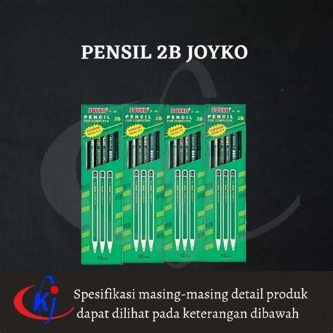 Jual Pensil 2b Joyko 1 Pack Isi 12pcs Di Seller Kurnia Indah Plastik