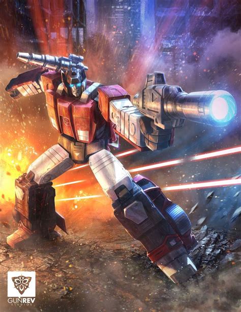 Artstation Sideswipe Gunship Revolution Transformers Art