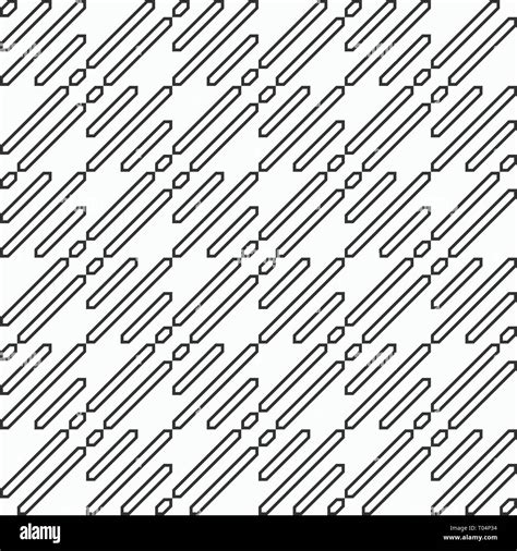 Abstract Seamless Pattern Regularly Repeated Geometric Shapes