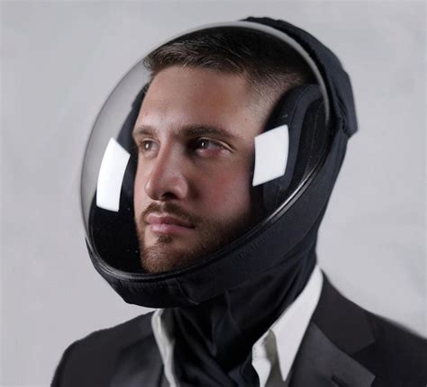 Why Wear A Mask When You Can Have This New Space Helmet Style Face Mask