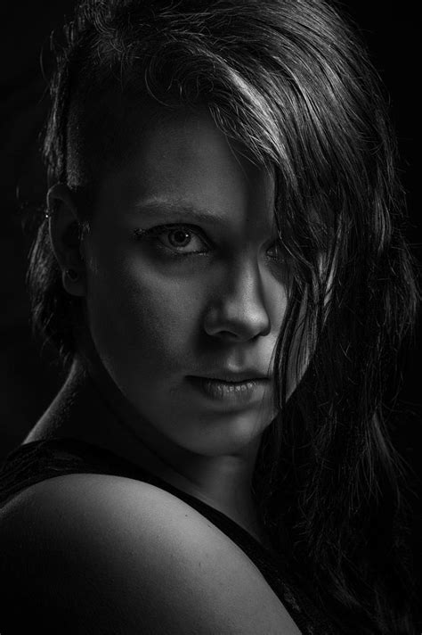 Portrait Photography Black And White Black And White Portrait Photography By Daria Pitak