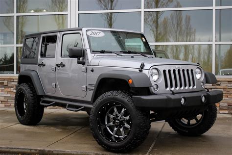 Pre Owned 2017 Jeep Wrangler Unlimited Sport Convertible In Bellevue