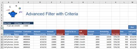 The Advanced Filter In Excel — Excel Dashboards Vba