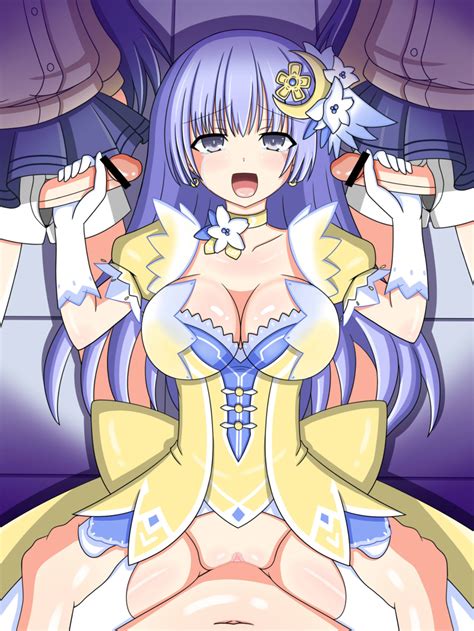 Rule 34 1girls 3futas Blue Hair Breasts Clothed Clothing Date A Live