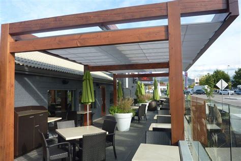 Commercial and residential awnings & canopies. 'Gimme Shelter': The ShadeFX Retractable Canopy