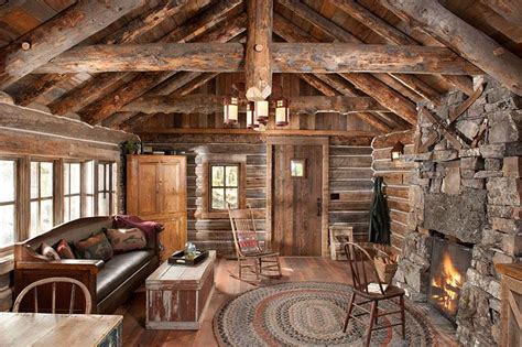 Authentic Log Cabin Restored To 1900s Splendor