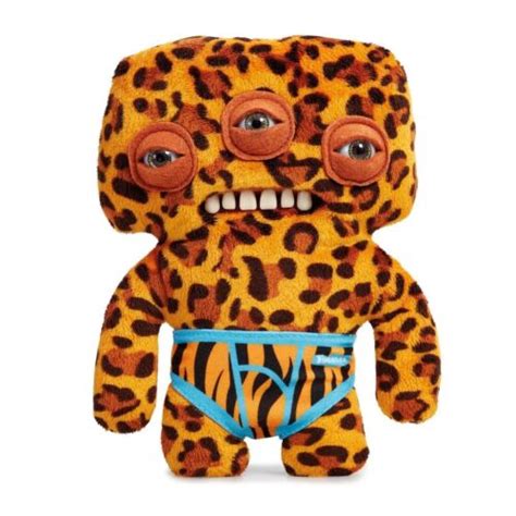 Fuggler Annoyed Alien Leopard Print Budgie Edition Funny Ugly Monster