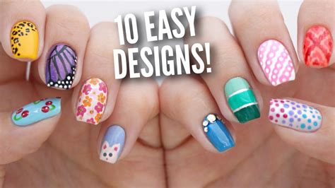 Pictures Of Nail Art Designs For Beginners Nail Designs Beginners Easy