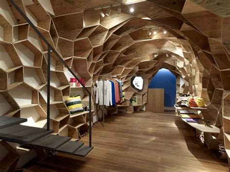 Honeycomb Architecture Japanese Interior Design Interior Architecture