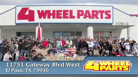 We have everything you need to build your dream truck, jeep, 4x4 or suv. 4 Wheel Parts El Paso, Texas Store Bio - YouTube