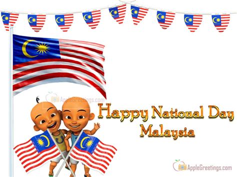 Part of a series on the. Malaysia Day Greetings (M-452) (ID=1554) | AppleGreetings.com