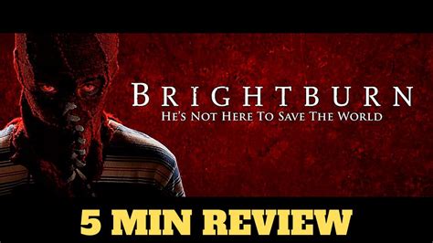 2019 , horror, thriller, science fiction. Brightburn (2019) - movie review - YouTube