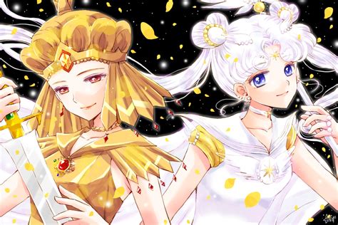 Sailor Cosmos And Sailor Galaxia Bishoujo Senshi Sailor Moon Drawn By Hoshikuzu Milkyway