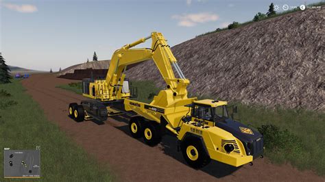 Komatsu Mining Pack V Mod Farming Simulator Mod LS Mod FS Mod