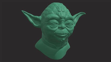 Yoda Head Sculpt Download Free 3d Model By Wayneartist 059a700