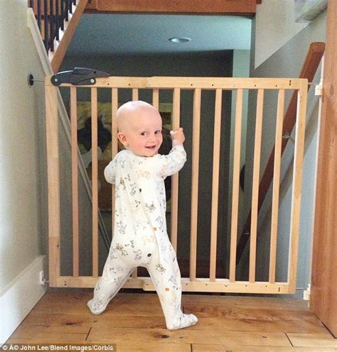 Or else you'll be installing 4 brackets for the gate to mount onto. Baby safety gates aren't always safe, study finds | Daily ...