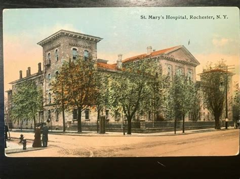 Vintage Postcard 1907 1915 St Marys Hospital Rochester New York