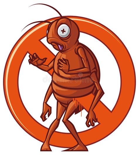 Pest control & extermination experts! Pest extermination sign stock illustration. Illustration ...