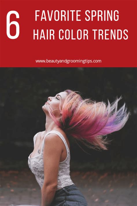 Spring Hair Color Trends Our Favorites Beauty And Personal Grooming