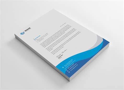 Find & download the most popular letterhead logo vectors on freepik free for commercial use high quality images made for creative projects. Wave Professional Corporate Letterhead Template ~ Graphic Prime | Graphic Design Templates