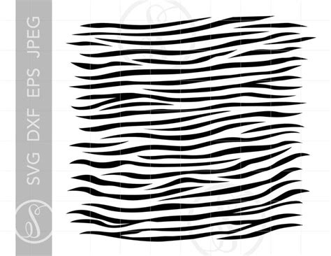 Bengal Tiger Stripe Pattern Seamless Wild Wallpaper Vector Seamless