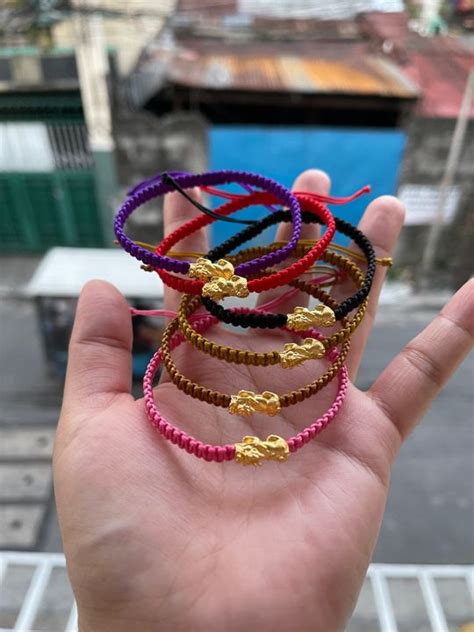 24k Piyao In String Bracelet Legit Gold Lazada Ph