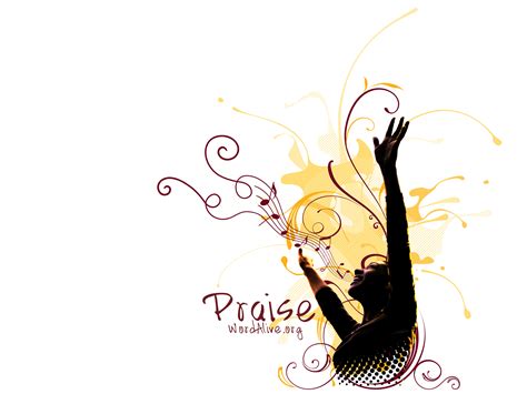 Praise And Worship Wallpapers Free Worship Clipart Black And White