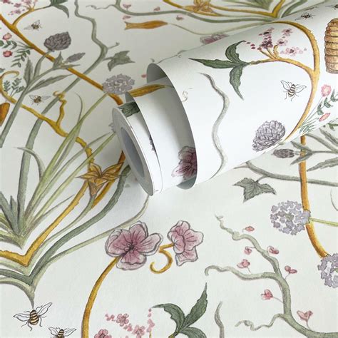 The Chateau By Angel Strawbridge Potagerie Wallpaper Cream Pot Cre Wp New Ebay
