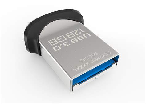 128gb Sandisk Ultra Fit Usb 30 Tiny Flash Drive Memory Stick Back Up