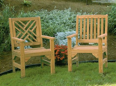 Introduction this garden chair is an extremely simple design and is probably one of the easier chairs to construct. Kings Garden Amish Pine Wood Chair | Outdoor furniture ...