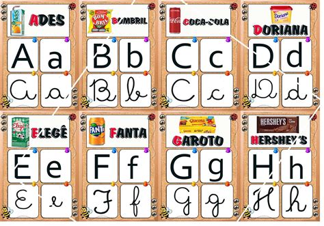 Cartazes Alfabeto Com RÓtulos Em Pdf90 No Elo7 Espaço Educar Loja