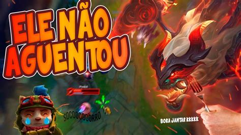 Voc Nunca Mais Vai Querer Jogar De Teemo Depois De Ver Isso Youtube