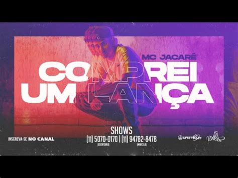 Mc jacare videoclipe oficial mp3. Baixar Mc Jacaré / Comprei um Lança - MC Jacaré (Karaokê Version) / Referências, foda garantida ...