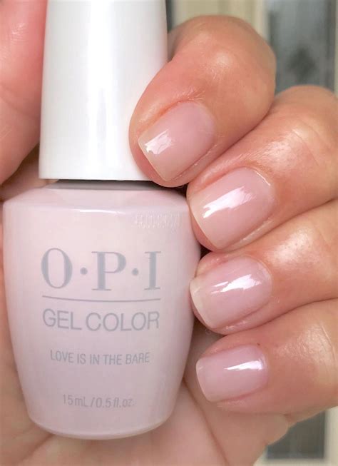 Opi Love Is In The Bare 2 Coats Fingernailart Pretty Nails Nails