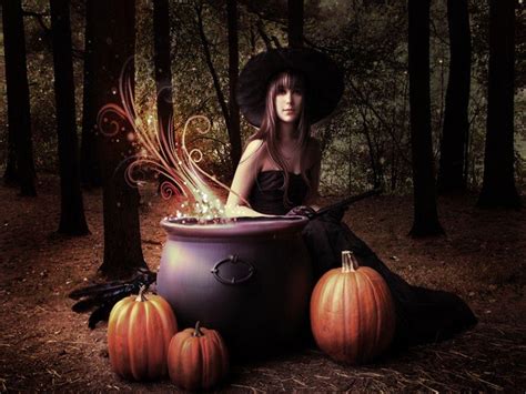 Halloween Witch Wallpapers Wallpaper Cave