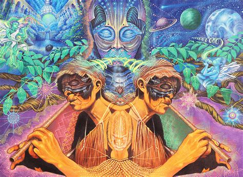 Ayahuasca Inspired Art By Luis Tamani
