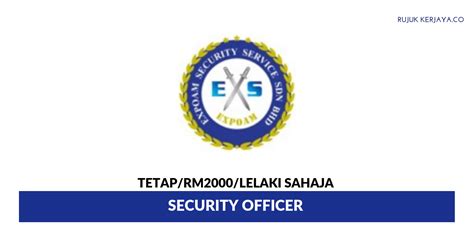 Update this listing add your free listing. Expoam Security Services Sdn Bhd • Kerja Kosong Kerajaan