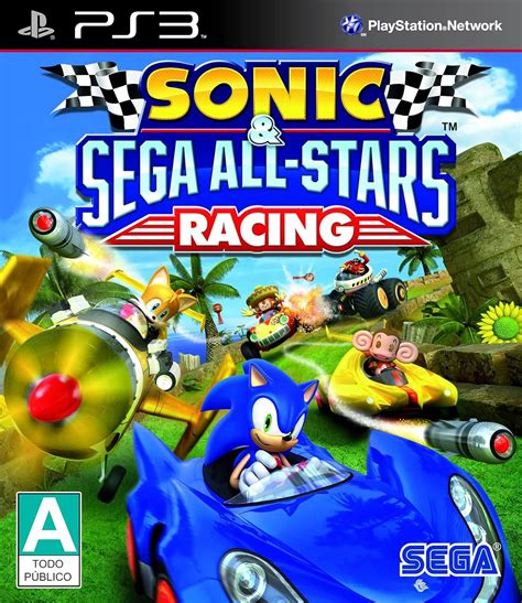 Sega Sonic And All Stars Racing Ps3 Playstation 3 Vídeo Juego Ps3